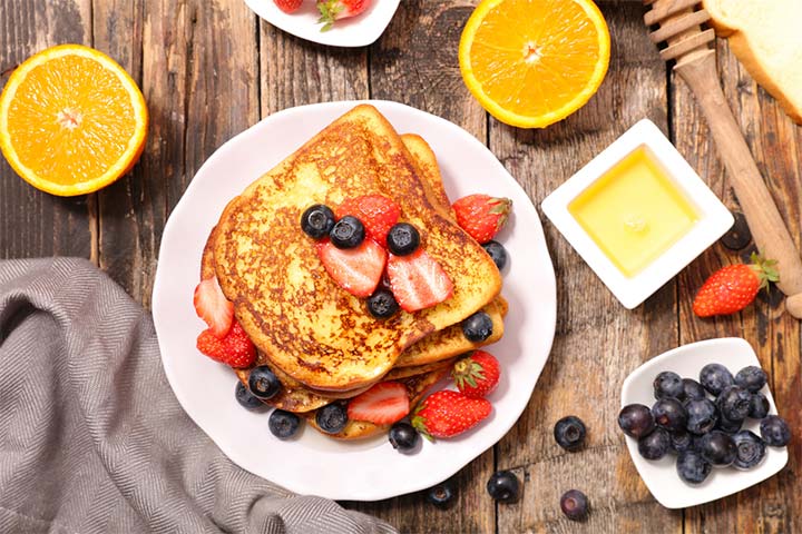 French toast healthy breakfast ideas for teens