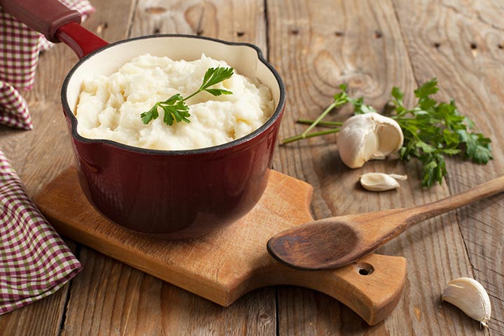Garlic mashed potato recipe for kids