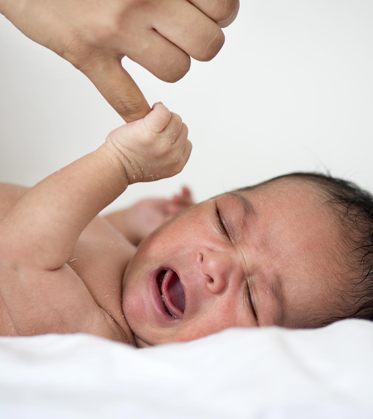 Iron deficiency anemia in a baby