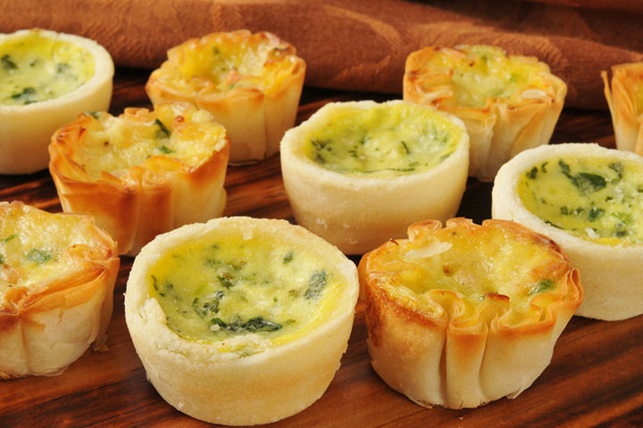 Mini quiche with bacon healthy breakfast ideas for teens