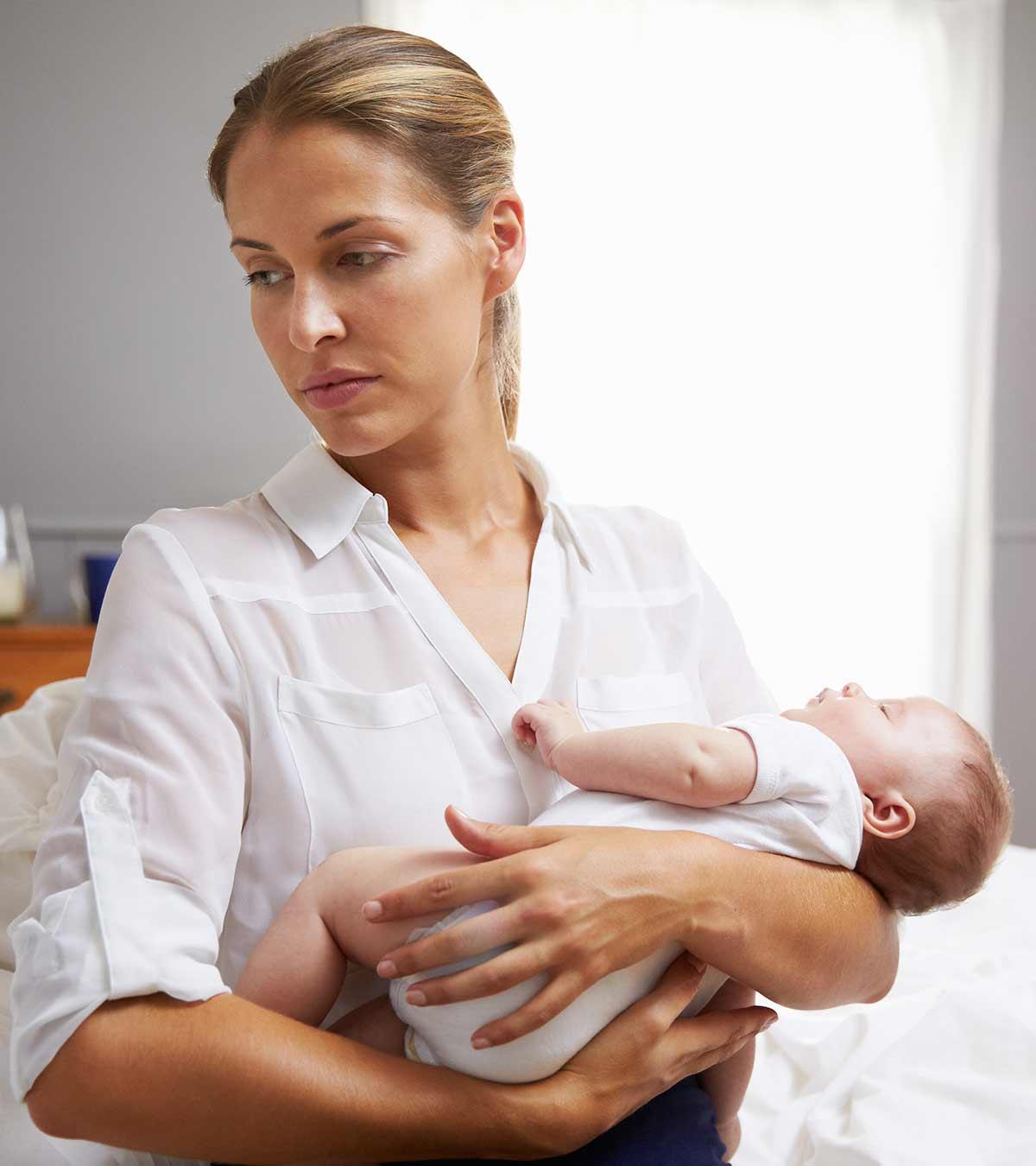 Breastfeeding Mother With A Migraine
