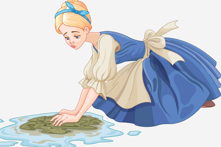 Cinderella is sad