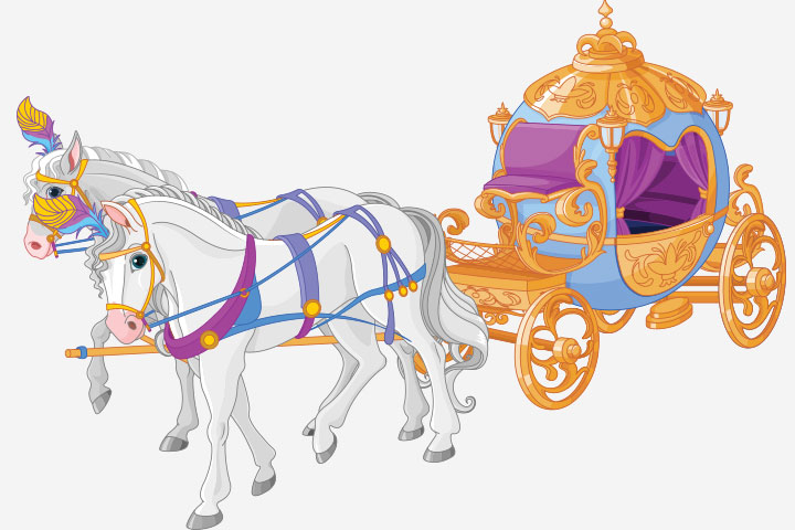 Magical chariot, fascinating Cinderella story