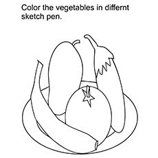Color the fruits coloring page Color the fruits coloring page