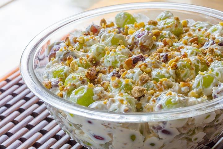 Grape salad during pregnancy