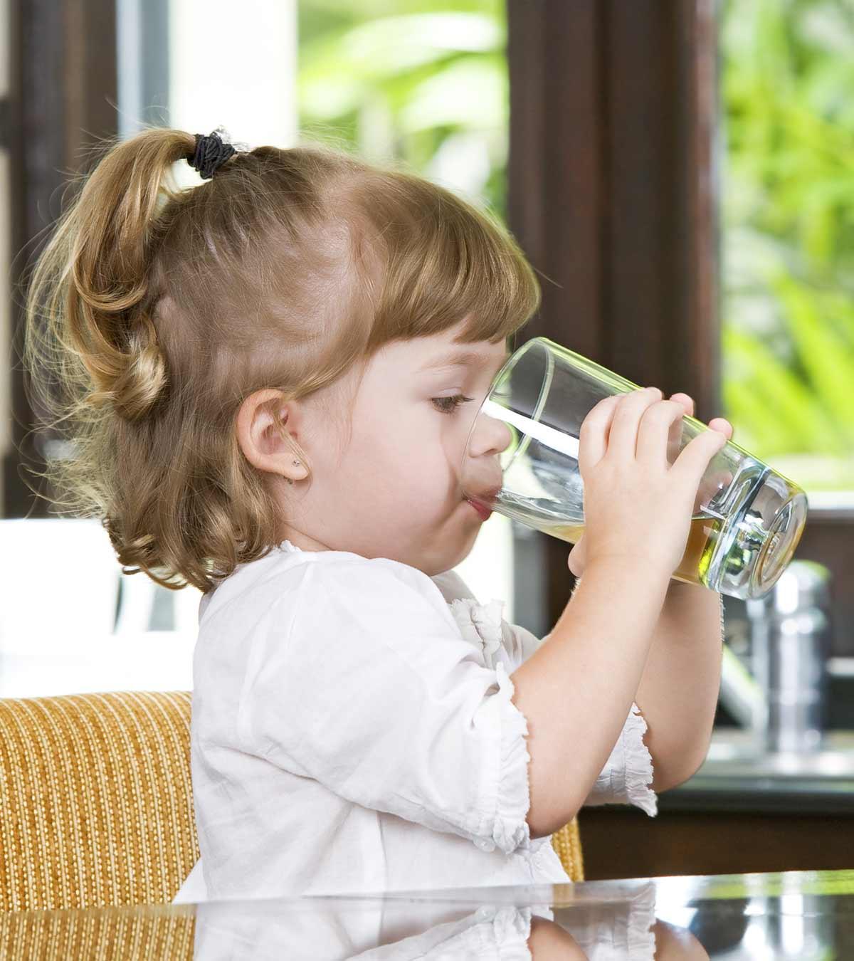 Child Drinking Water