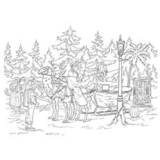 Jadis from Narnia coloring page Jadis from Narnia coloring page