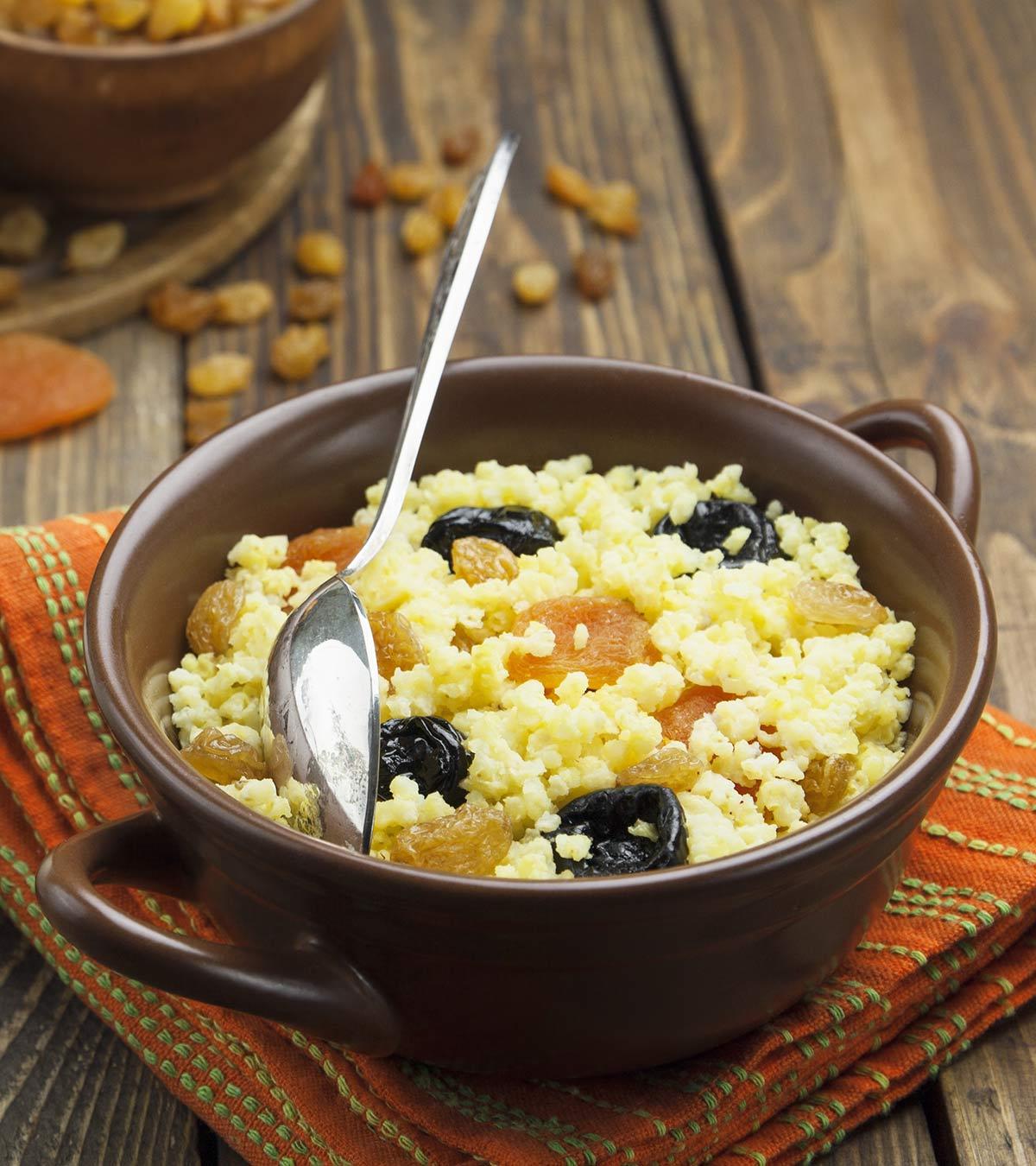 Milets in a bowl