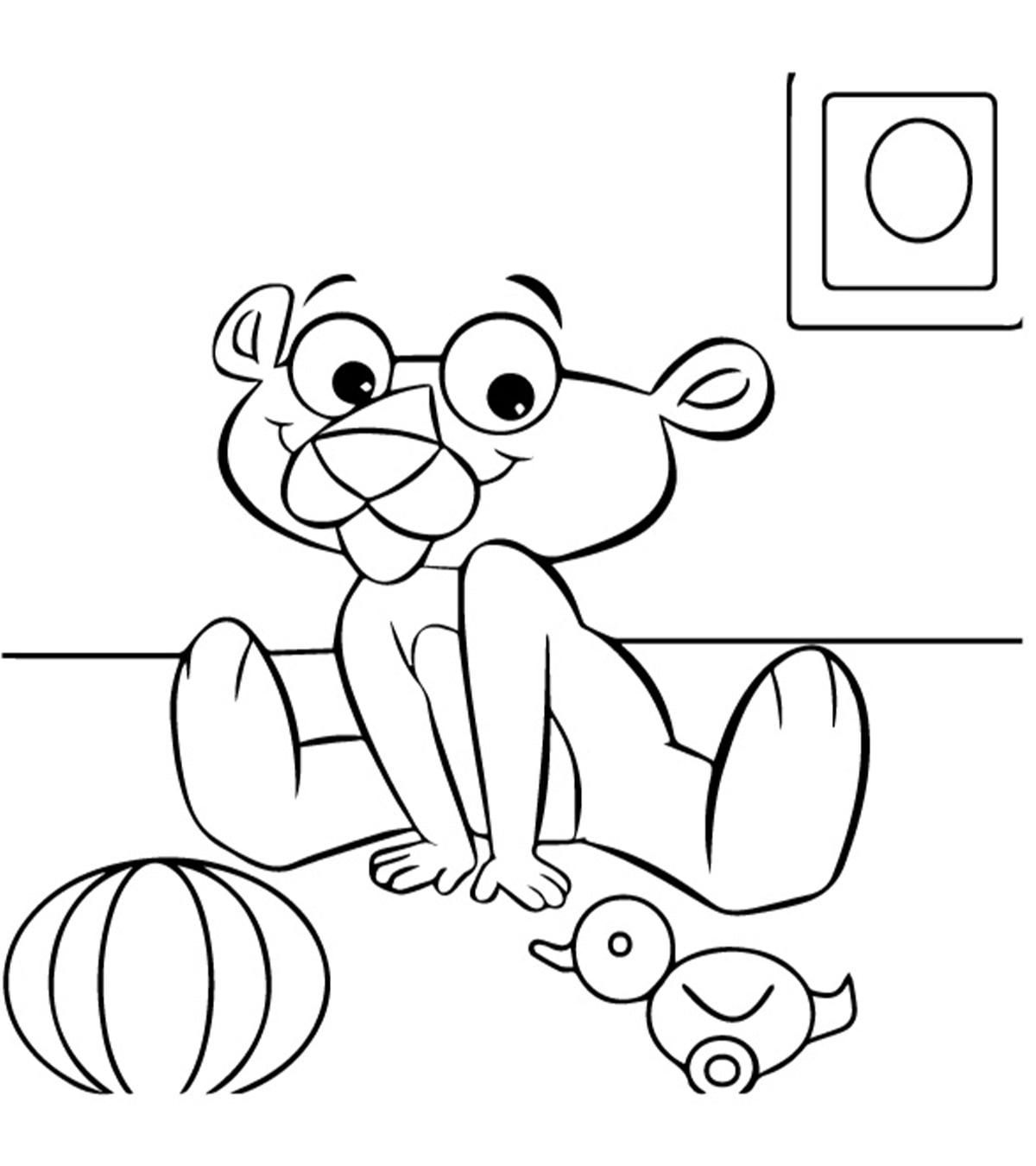 Top 10 Pink Panther Coloring Pages For Your Toddler