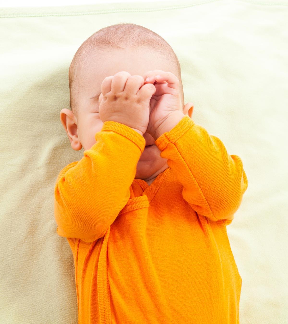 Baby Rubbing Eyes