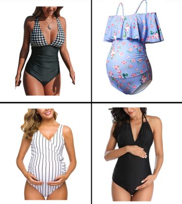 19 Best Maternity Swimsuits For Expecting Moms To Wear In 2024