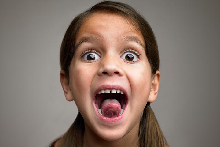 Tongue movements as speech therapy for kids