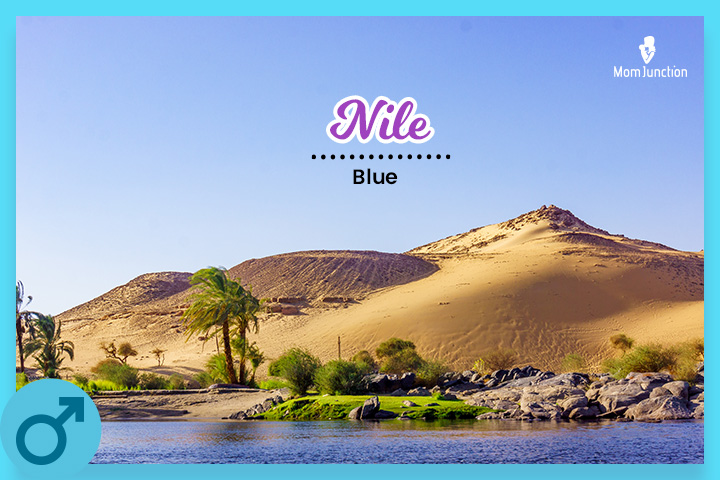 Nile is the name of a famous Egyptian river