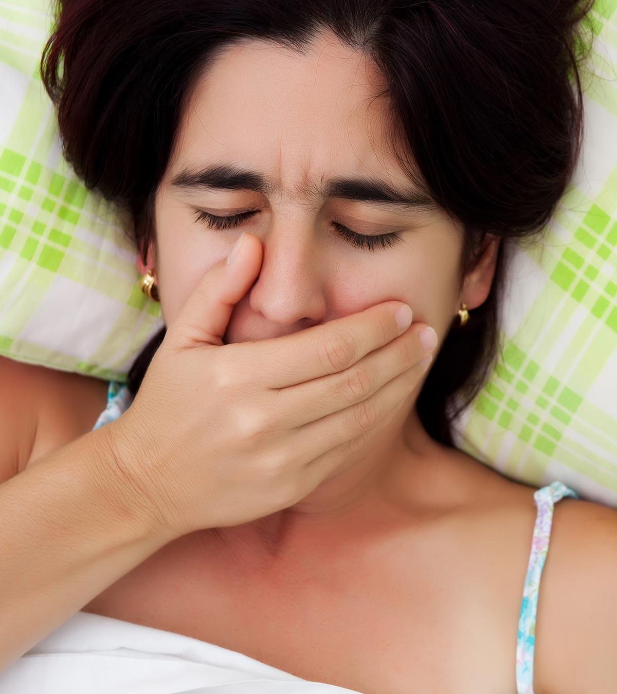 A Pregnant Women Suffering From Tapeworm Infection