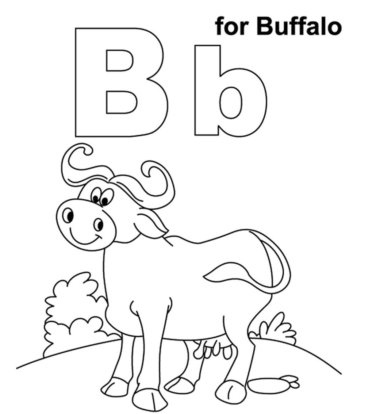 Top 10 Buffalo Coloring Pages For Your Little Ones_image