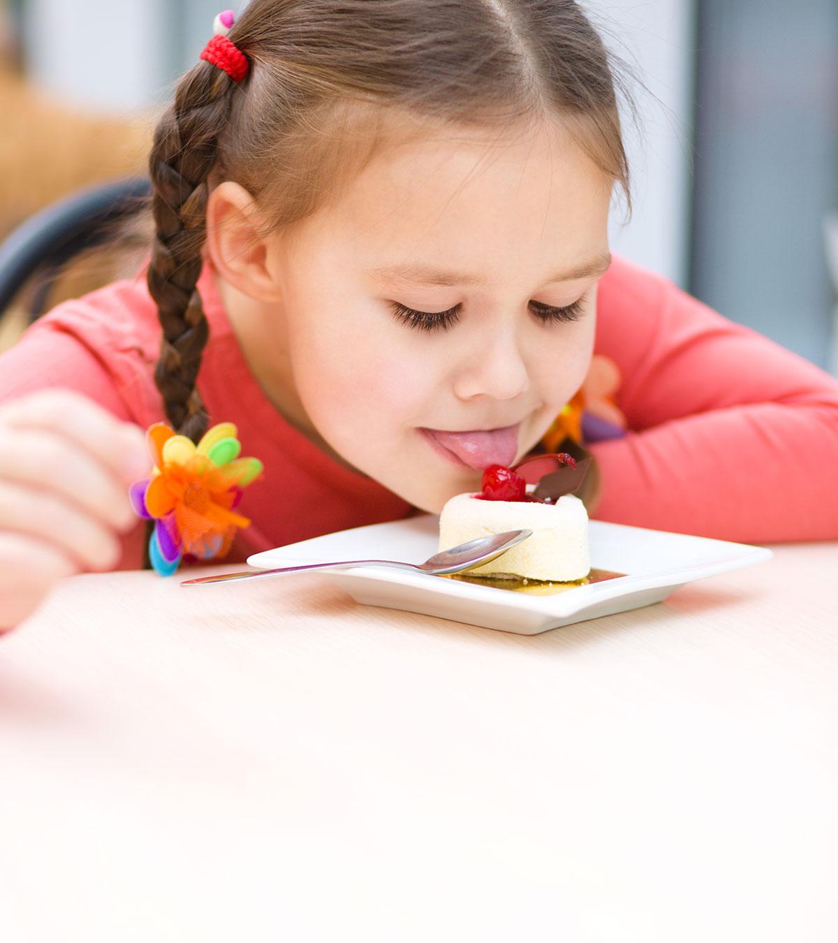 A Girl Having Pudding Recipe