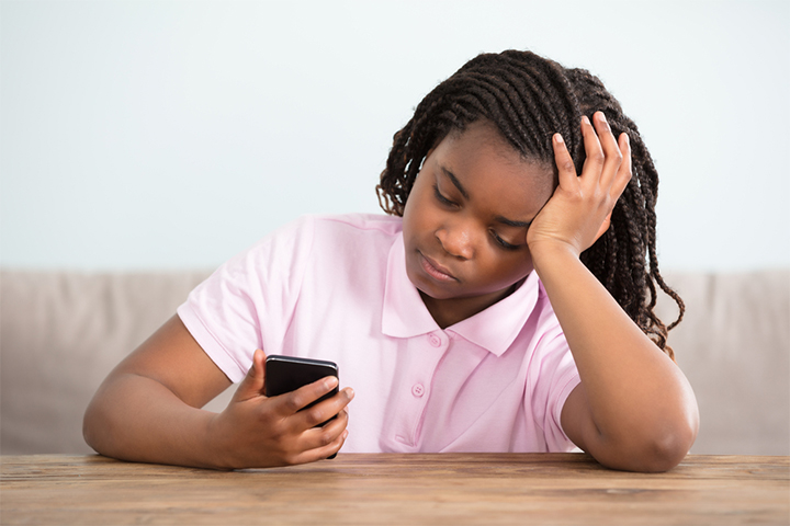 Cyberbullying is a dangerously negative effect of social media on children