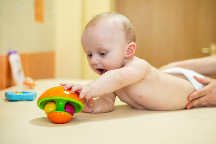 Help your baby develop their gross motor skills before the transition
