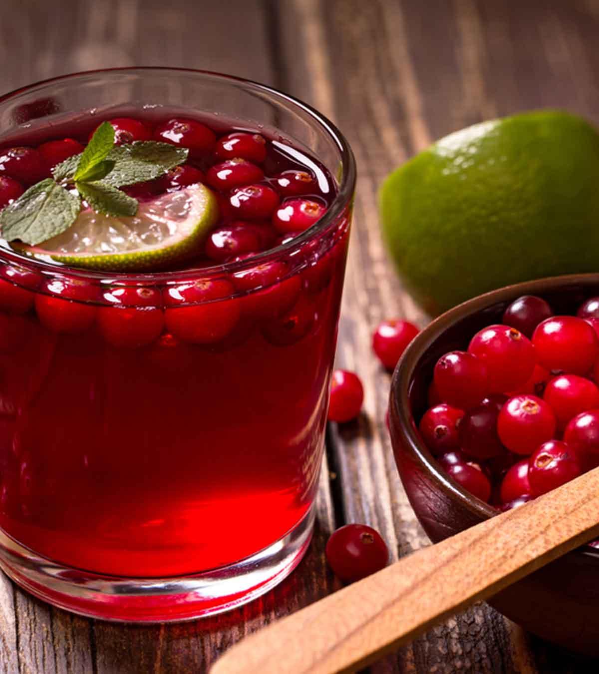 Cranberry Juice While Breastfeeding