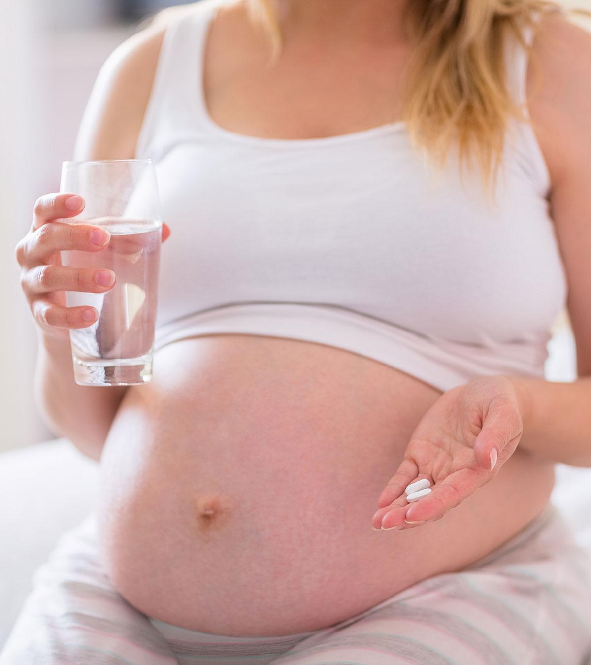 A woman is taking doxinate tablets during pregnancy