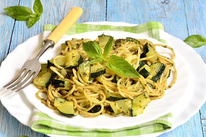 Zucchini ribbon pasta recipes for toddlers