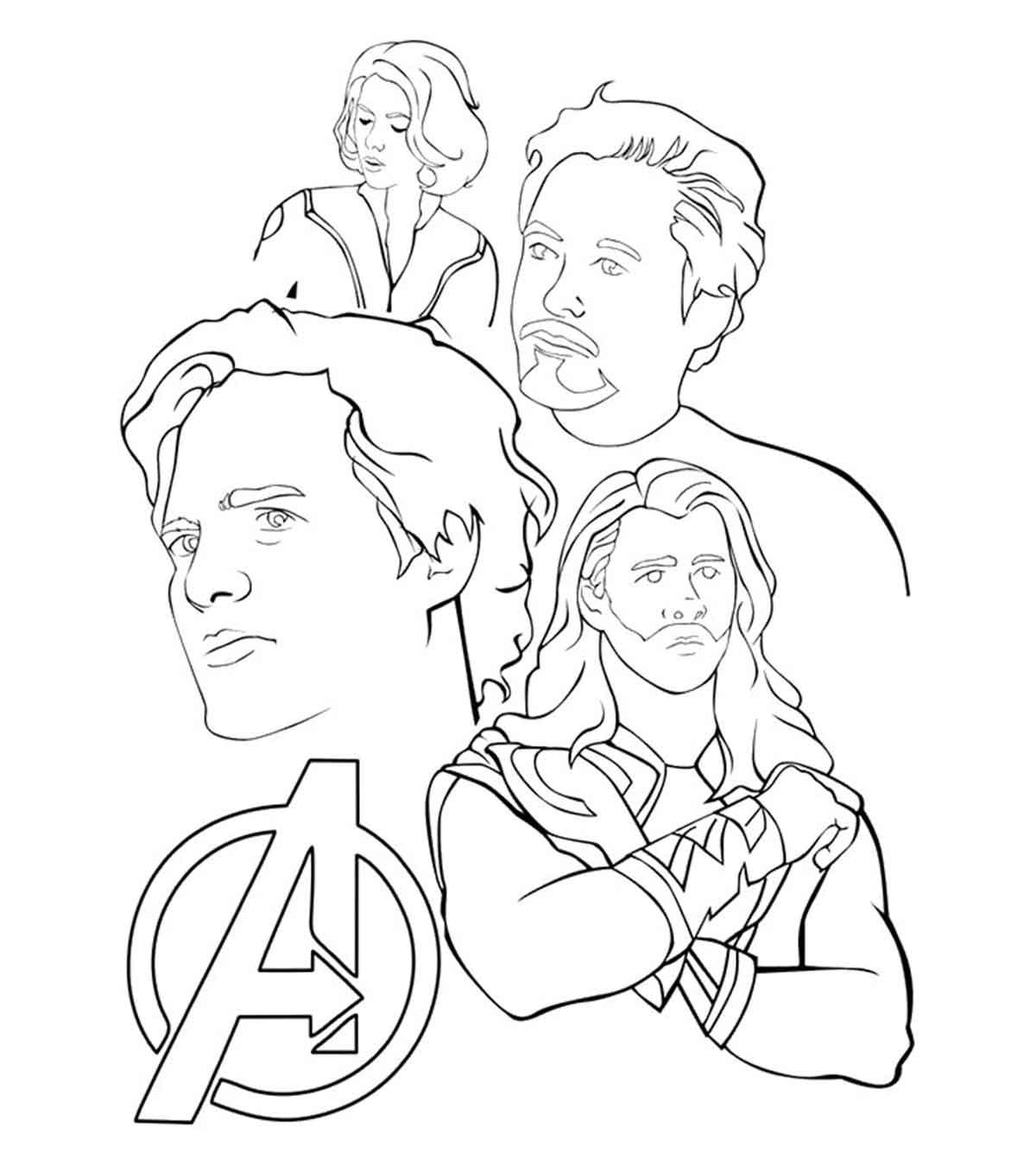 860 Avengers Christmas Coloring Pages  Images