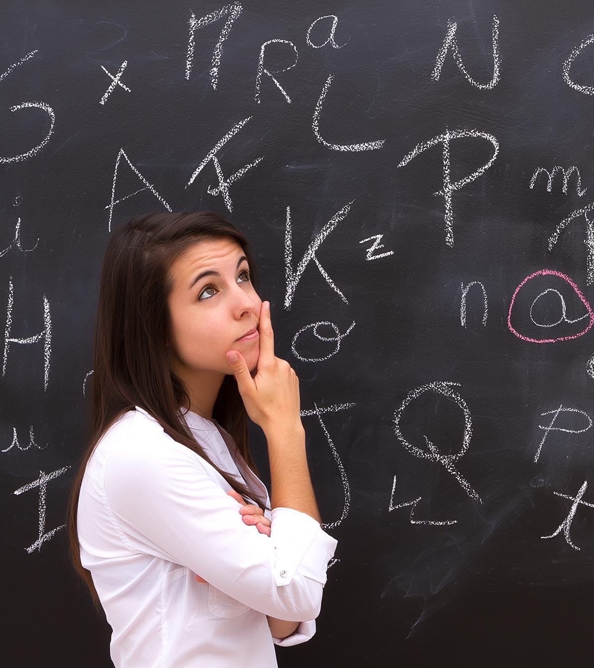 Teenager With Dyslexia