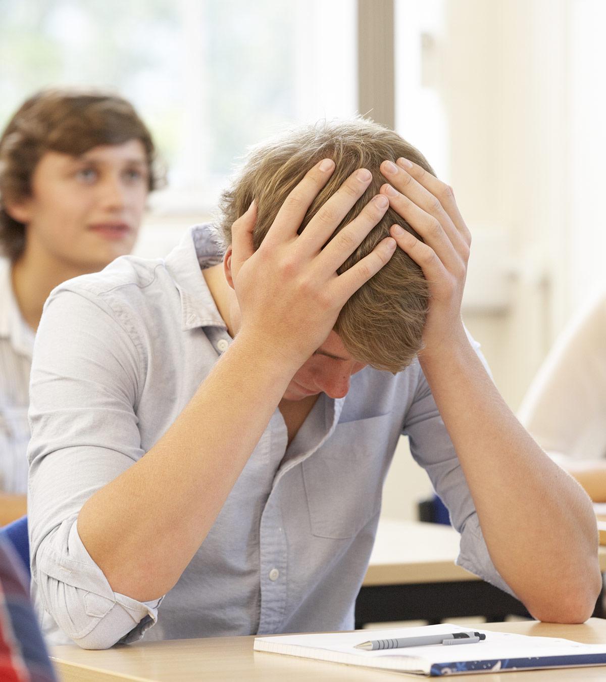 A Teenager With Dyspraxia