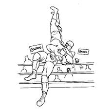 top 10 wrestling coloring pages for your little one