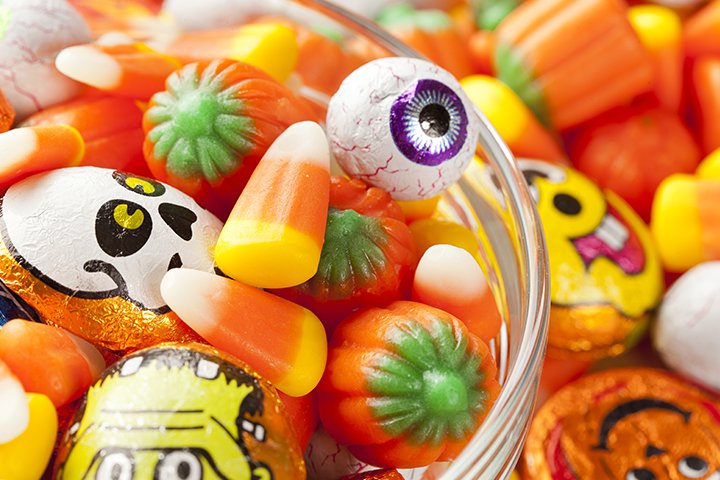 Halloween night Candy Hunt Halloween activity for kids