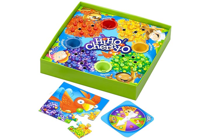 Hi-ho cherry-o educational game for 4-year-olds