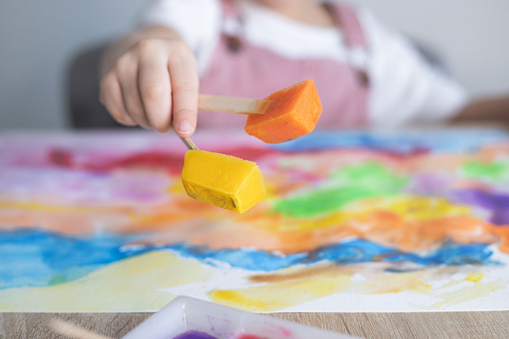 15+ Creative Ways to Paint with Toddlers - Toddler Approved