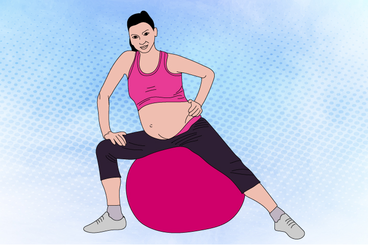Kegels abdominal exercise during pregnancy