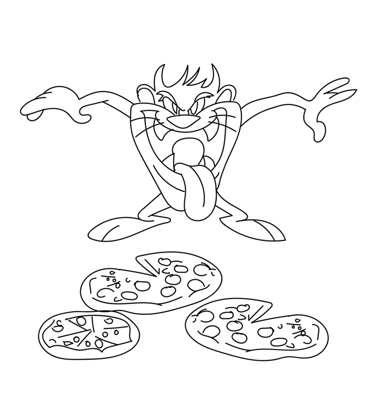 10 Best Pizza Coloring Pages For Your Toddler_image