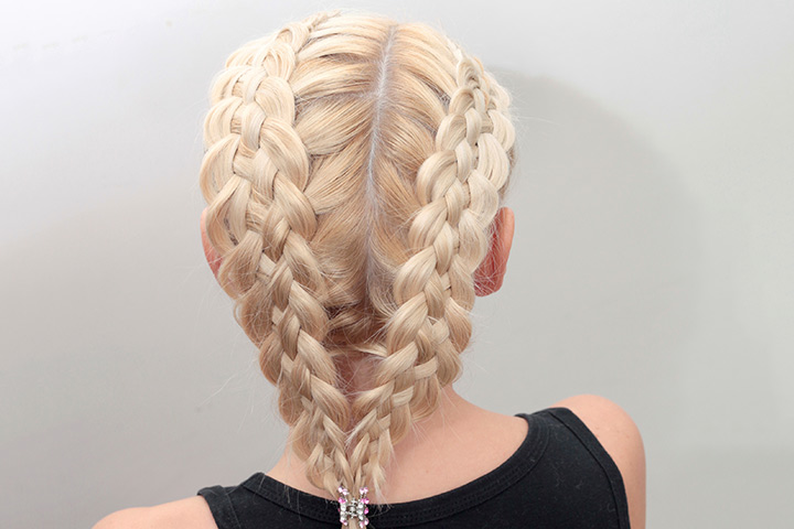 The unique fishtail braid hairstyle for kids
