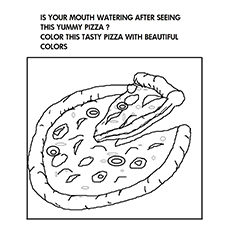 Featured image of post Blank Pizza Coloring Pages This blank pizza does not have any toppings