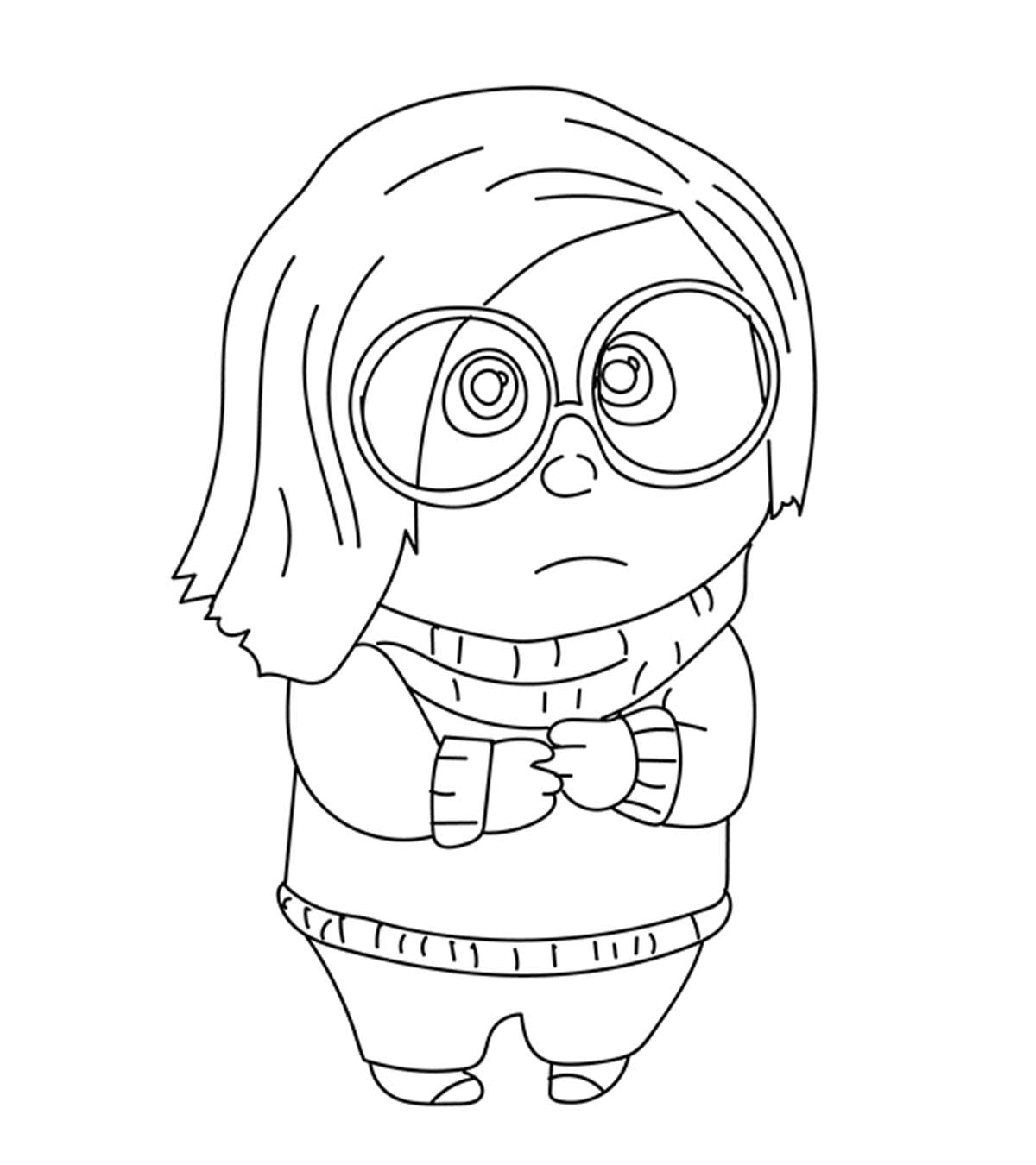 10 Adorable Inside Out Coloring Pages For Your Little One