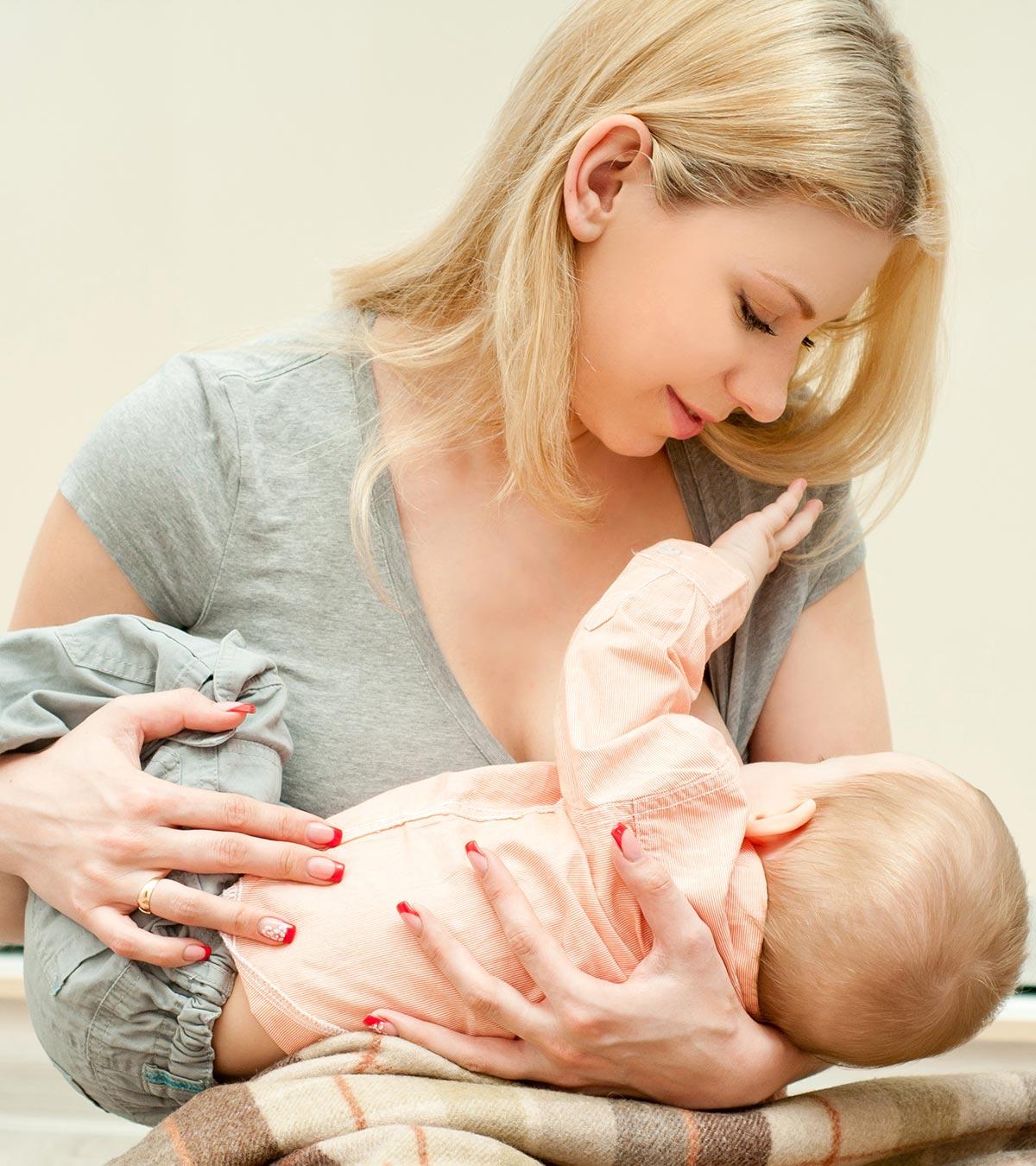 Mother With Chickenpox Holding Her Baby