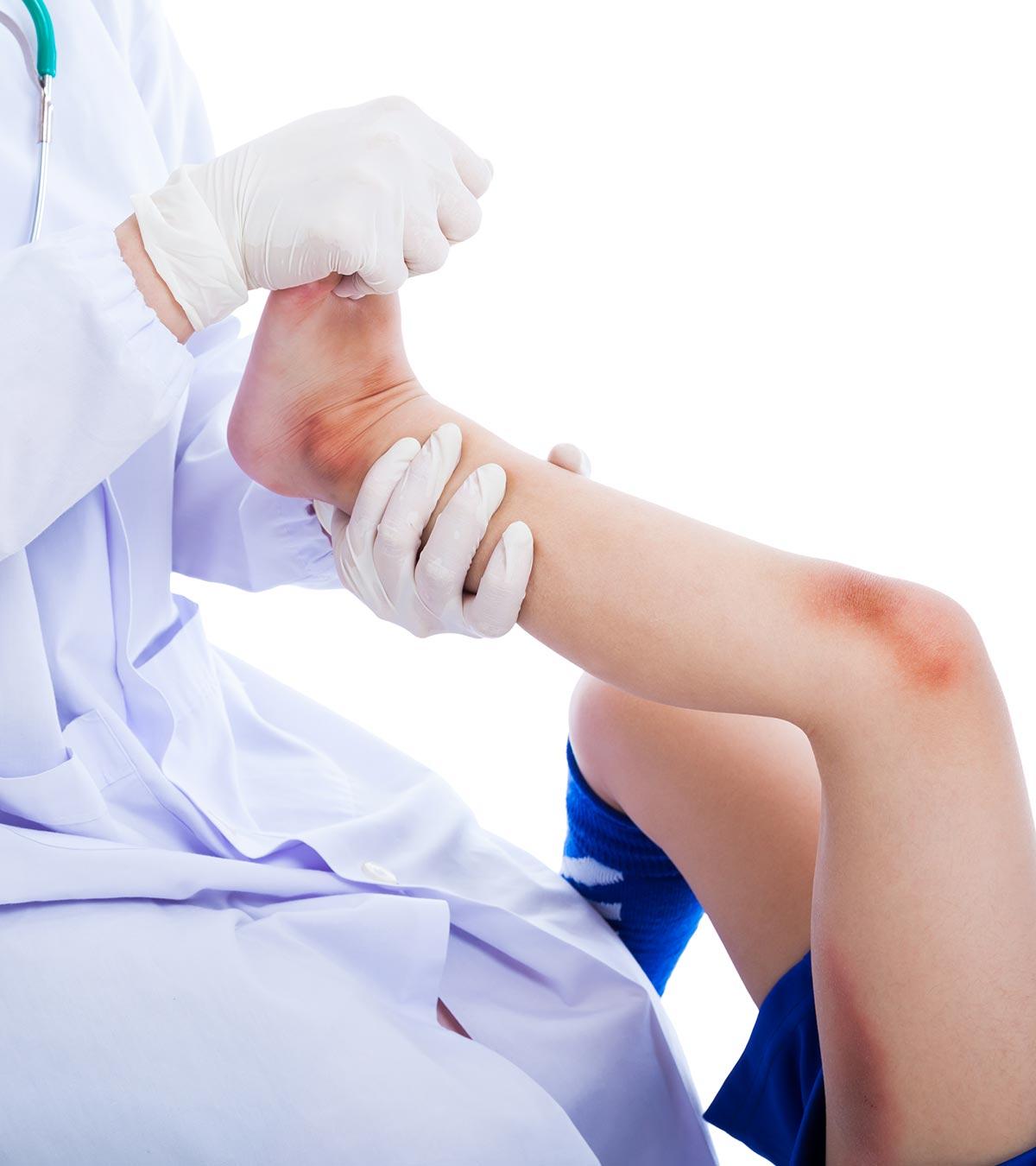 Child With Knee Pain