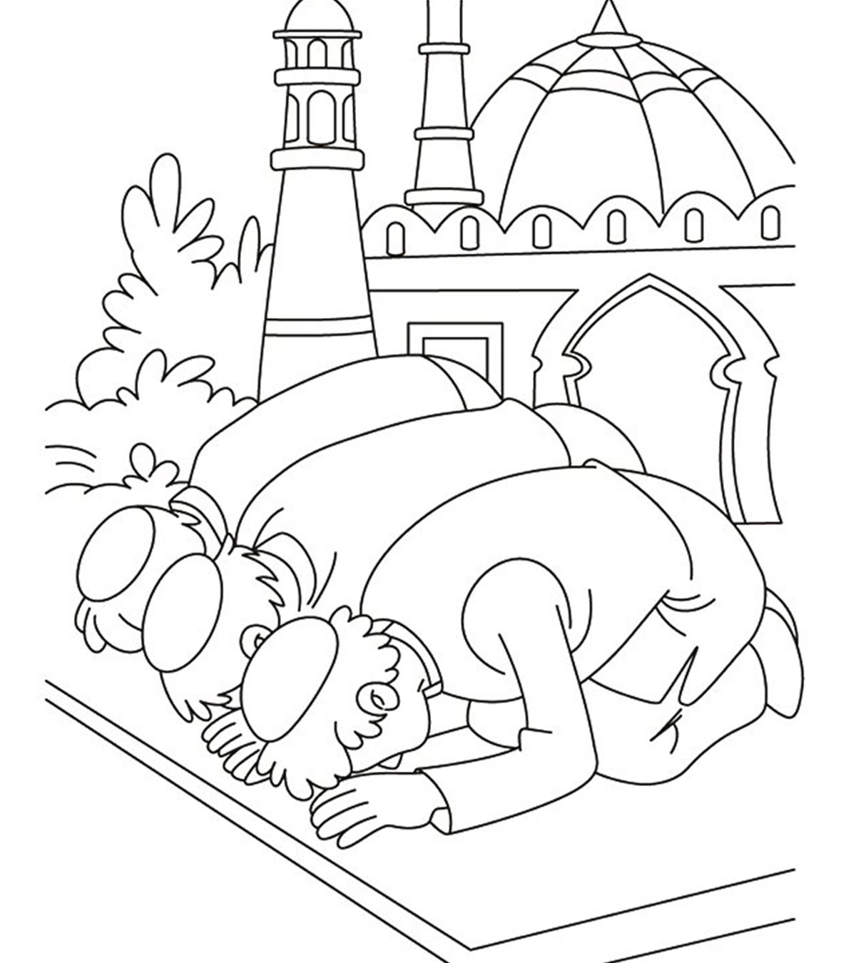 Top 10 Ramadan (Eid) Coloring Pages For Toddlers_image