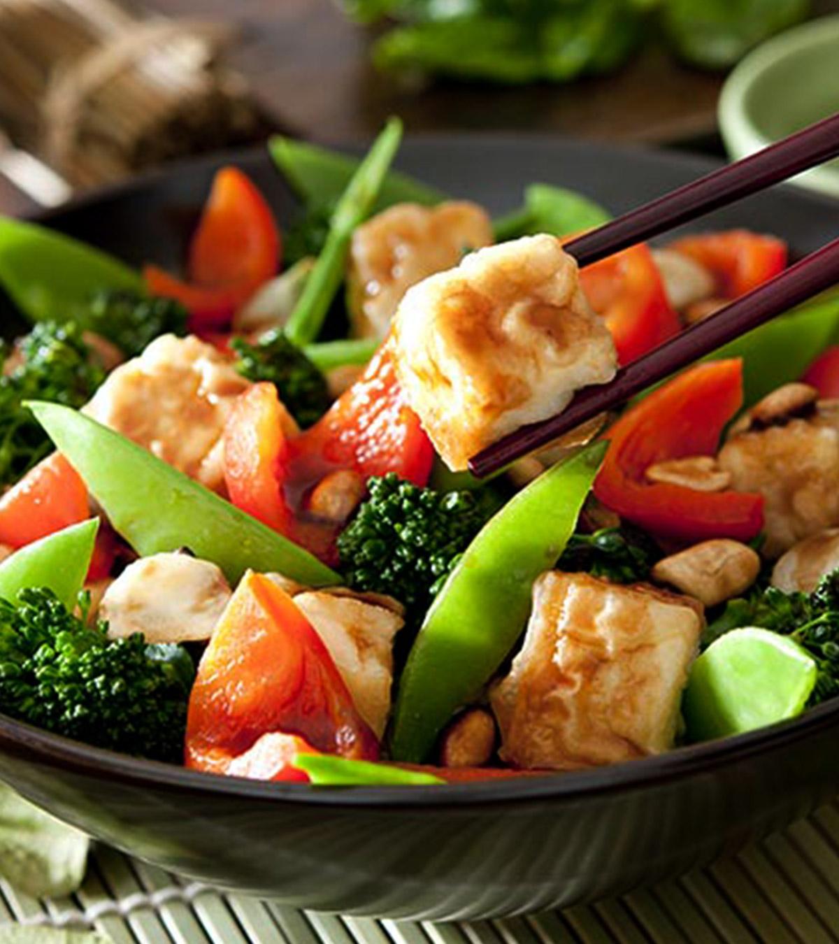 Healthy snacks on a plate