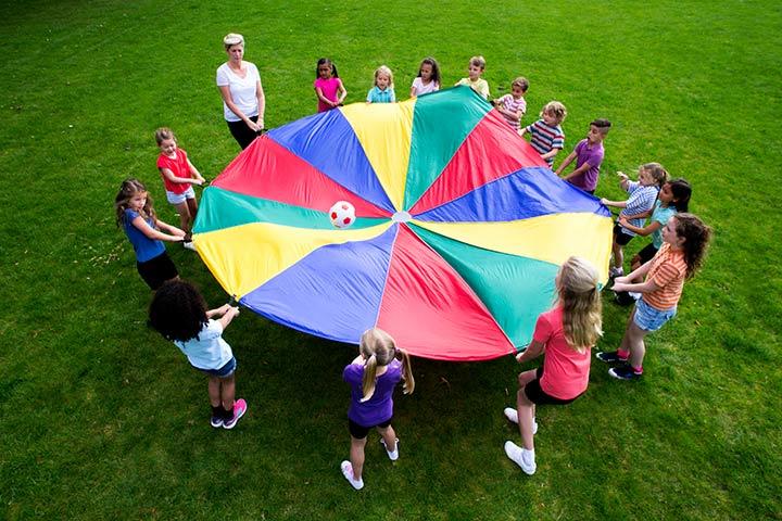 17 Fun Parachute Games And Activities For Kids