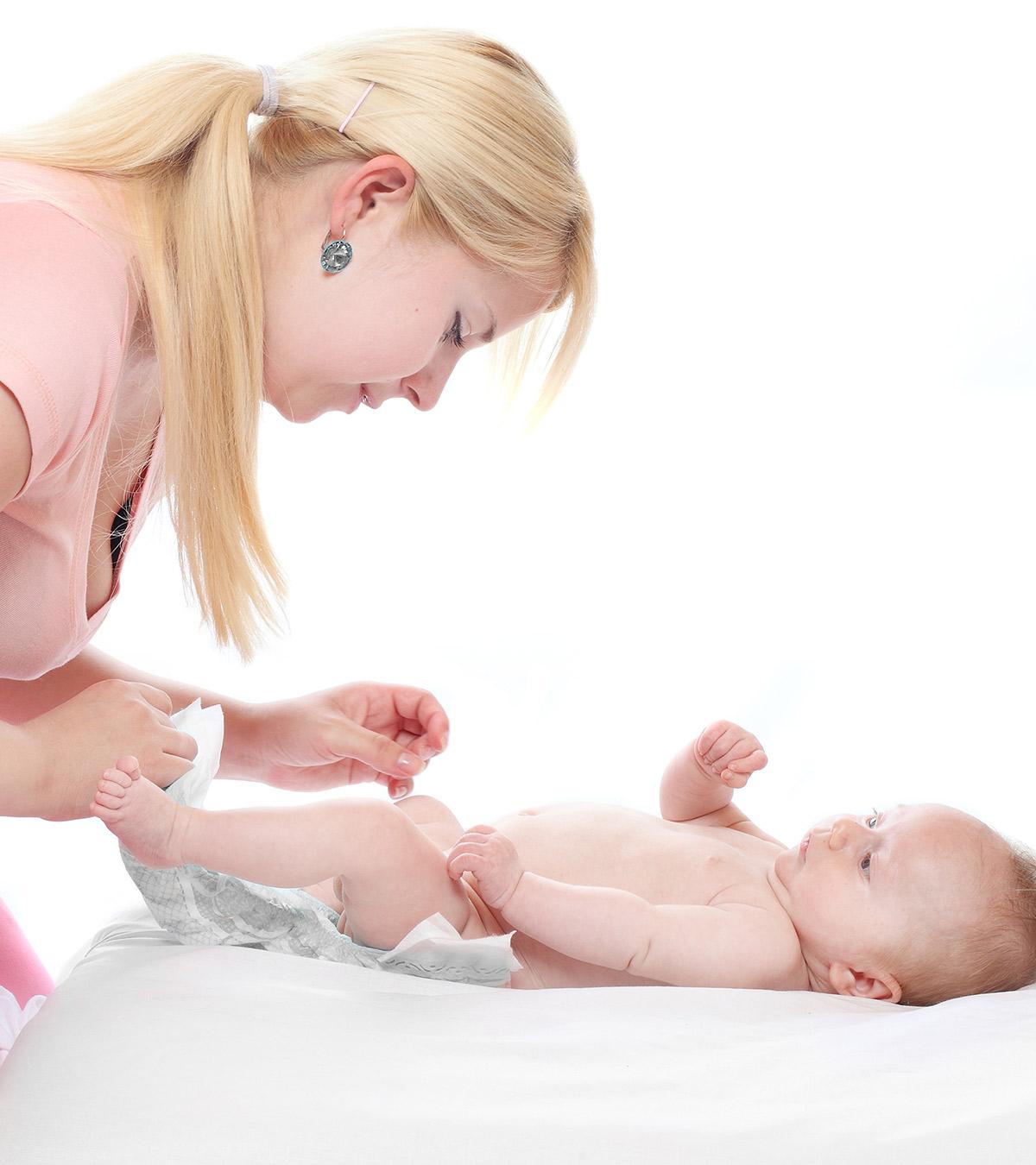 Baby Suffering From Diarrhea
