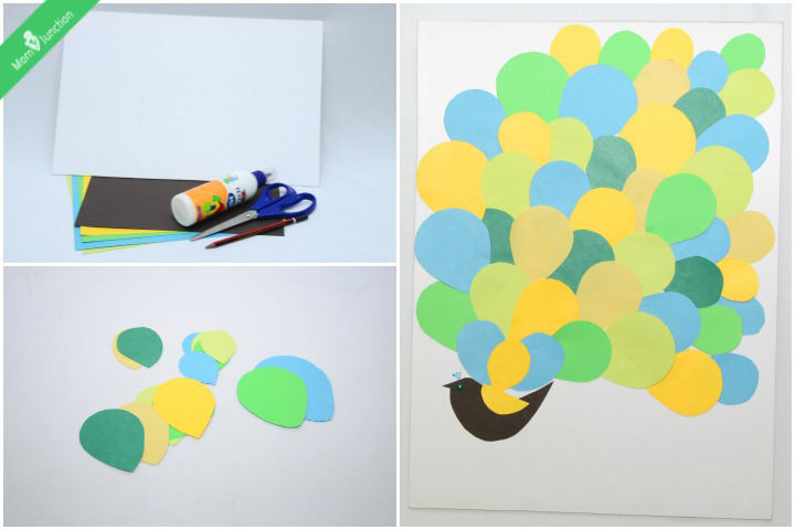 Paint chip art and craft ideas for teenagers