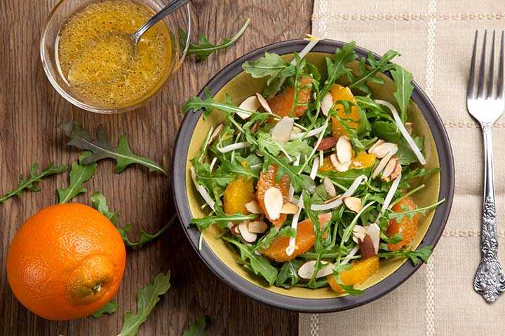 Salad With Citrus Vinaigrette lunch idea for teens