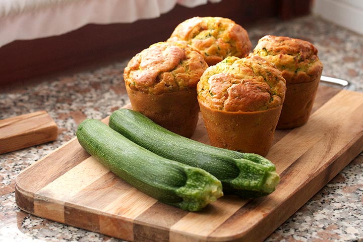 Zucchini Muffins lunch idea for teens