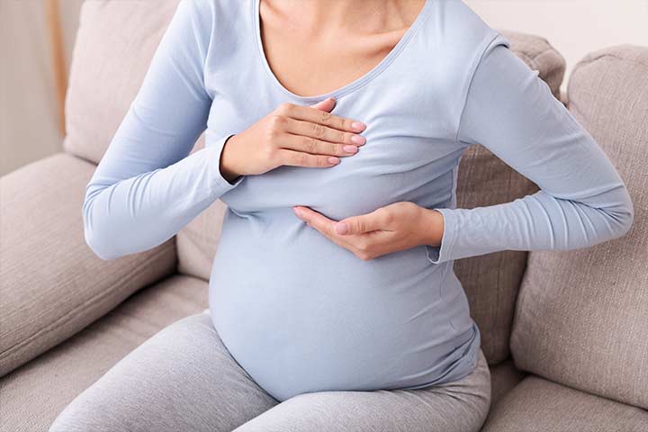 Breast changes during pregnancy