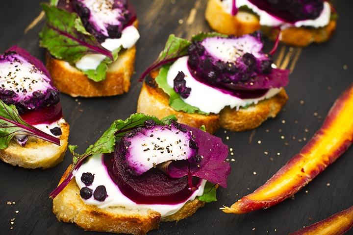 Cheesy beetroot recipes for toddlers