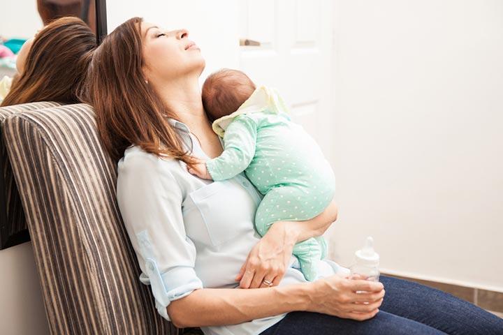 Flexeril may cause drowsiness and interfere with the care of your child