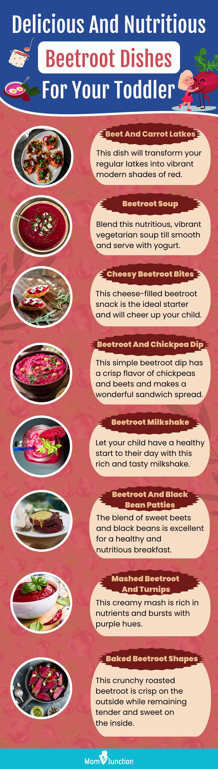 delicious and nutritious beetroot dishes for your toddler (infographic)